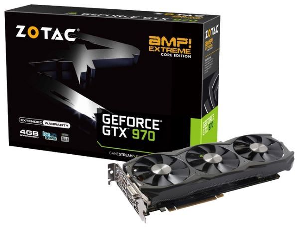 Отзывы ZOTAC GeForce GTX 970 1228Mhz PCI-E 3.0 4096Mb 7200Mhz 256 bit DVI HDMI HDCP