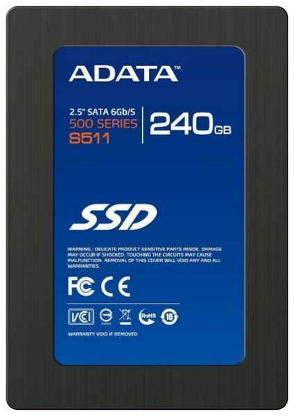 Отзывы ADATA S511 240GB