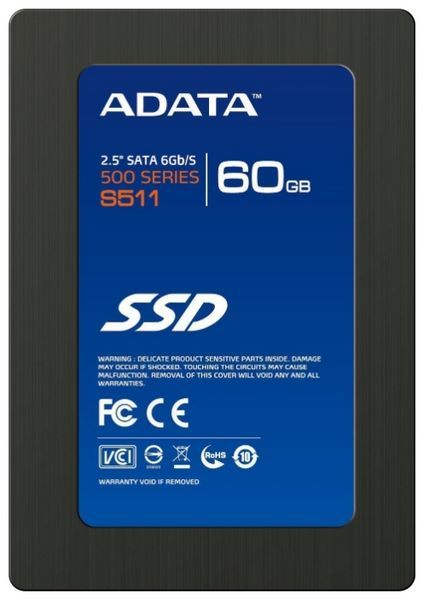 Отзывы ADATA S511 60GB