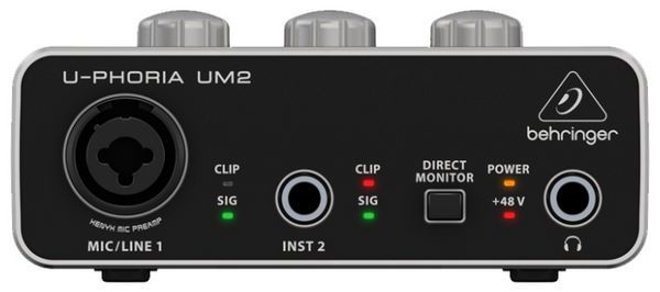 Внешняя звуковая карта behringer u phoria umc202hd обзор