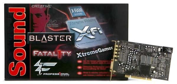 Отзывы Creative X-Fi Xtreme Gamer Fatal1ty Professional Series