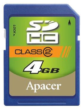 Отзывы Apacer SDHC Class 2