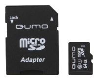 Отзывы Qumo microSDXC class 10 UHS Class 1 + SD adapter