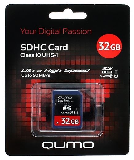 Отзывы Qumo SDHC Card Class 10 UHS-I U1