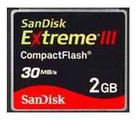 Отзывы Sandisk Extreme III 30MB/s CompactFlash