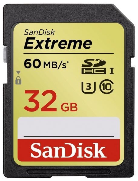 Отзывы Sandisk Extreme SDHC UHS Class 3 60MB/s