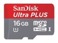 Отзывы Sandisk Ultra PLUS microSDHC Class 10 UHS Class 1 + SD adapter