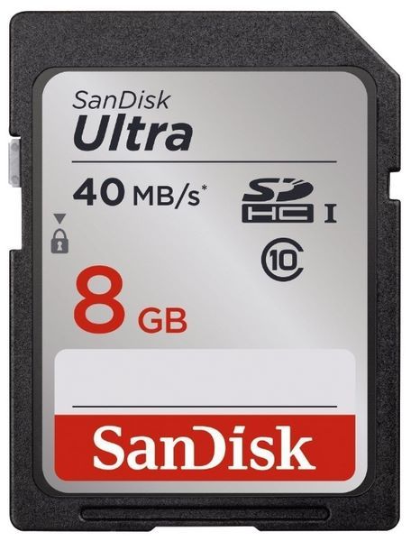 Отзывы Sandisk Ultra SDHC Class 10 UHS-I 40MB/s