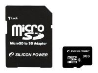 Отзывы Silicon Power micro SDHC Card Class 6 + SD adapter