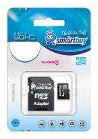 Отзывы SmartBuy microSDHC Class 4 + SD adapter