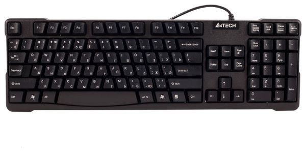 Отзывы A4Tech KB-750 Black PS/2