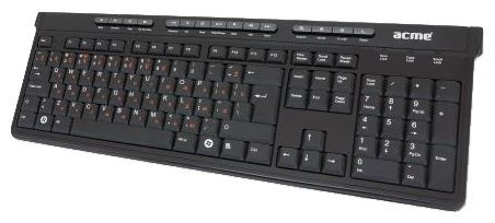 Отзывы ACME Multimedia Keyboard KM06 Black-Silver USB