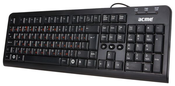 Отзывы ACME Standard Keyboard KS03 Black USB