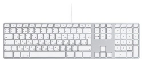 Отзывы Apple MB110 Wired Keyboard White USB