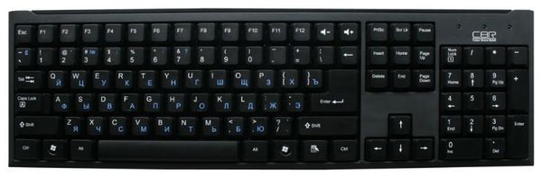 Отзывы CBR KB 108 Black USB