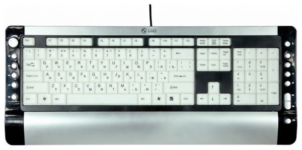 Отзывы CBR KB 370GLM Silver-Black USB