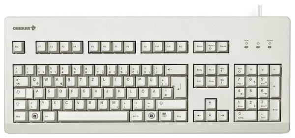 Отзывы Cherry G80-3000 HPMRB Grey PS/2