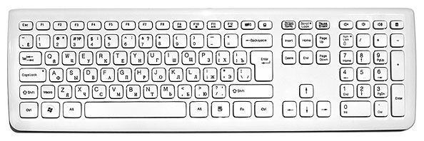 Отзывы Chicony KB-0833 White PS/2