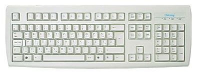 Отзывы Chicony KB-2971 White PS/2