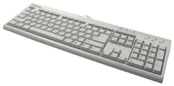 Отзывы Chicony KB-9810 White PS/2