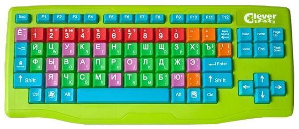 Отзывы Clever Toys Wireless keyboard Green USB