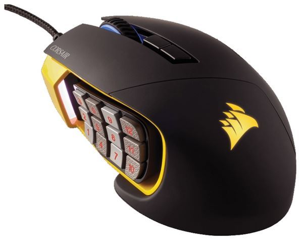 Отзывы Corsair Scimitar RGB МОВА / ММО Black USB