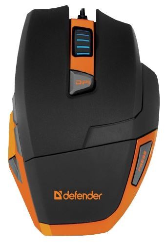 Отзывы Defender Warhead GM-1500 Black-Orange USB