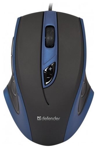 Отзывы Defender Warhead GMX-1800 Black-Blue USB