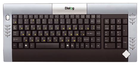 Отзывы Dialog KF-2SP Black-Silver PS/2