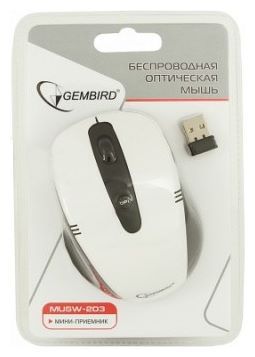 Отзывы Gembird MUSW-203 White USB