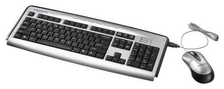 Отзывы GIGABYTE GK-9PB Silver-Black USB+PS/2