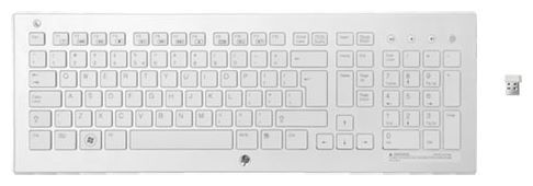 Отзывы HP Wireless K5510 Keyboard H4J89AA White USB