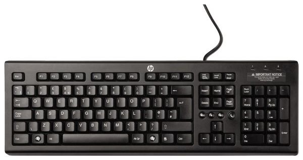 Отзывы HP WZ972AA Classic Wired Keyboard Black USB