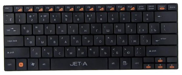 Отзывы Jet.A SlimLine K7 W Black USB