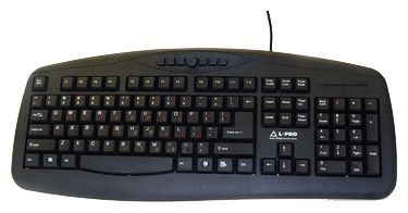 Отзывы L-PRO 8003/1249 Keyboard Black USB