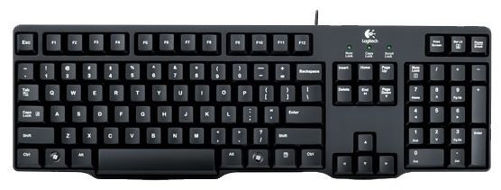 Отзывы Logitech Classic Keyboard K100 Black PS/2