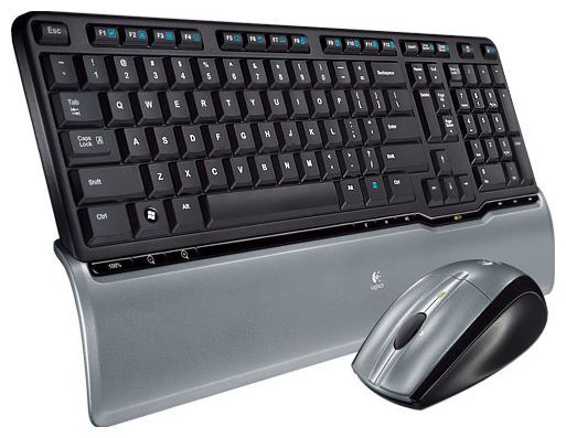 Отзывы Logitech Cordless Desktop S520 Black USB