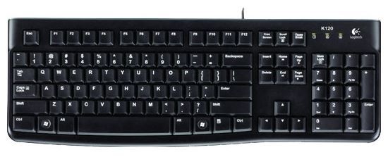 Отзывы Logitech Keyboard K120 Black USB