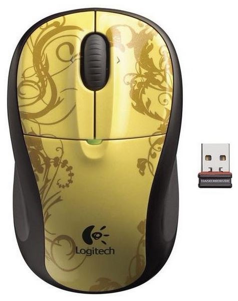 Отзывы Logitech M305 GOLD TENDRILS USB