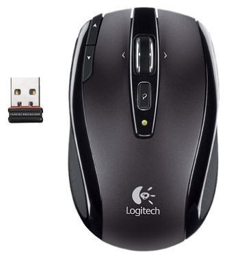 Отзывы Logitech VX Nano Cordless Laser Mouse Black USB