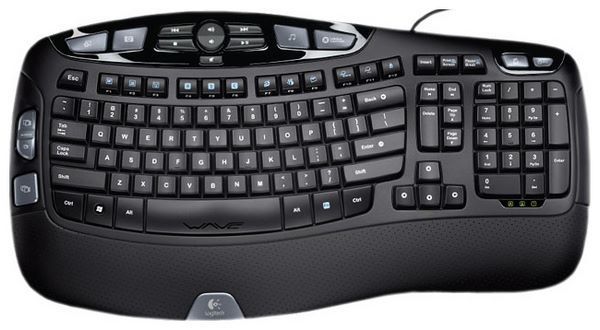 Отзывы Logitech Wave Keyboard Black USB