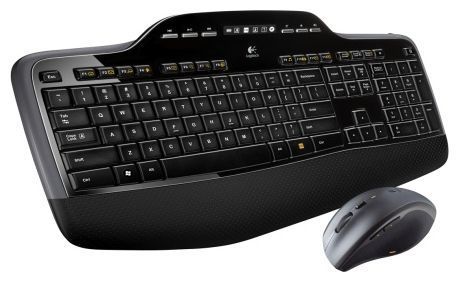 Отзывы Logitech Wireless Desktop MK710 Black-Silver USB