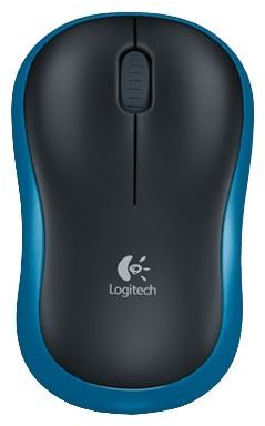 Отзывы Logitech Wireless Mouse M185 Blue-Black USB