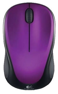 Отзывы Logitech Wireless Mouse M235 Lilac-Black USB