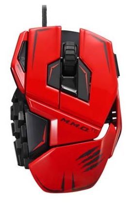 Отзывы Mad Catz M.M.O. TE Gaming Mouse Red USB