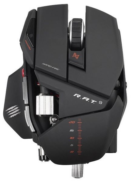 Отзывы Mad Catz R.A.T.9 Wireless Gaming Mouse Matte Black USB