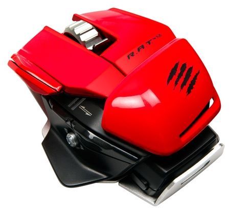 Отзывы Mad Catz R. A.T. M WIRELESS MOBILE GAMING MOUSE GLOSS Red USB