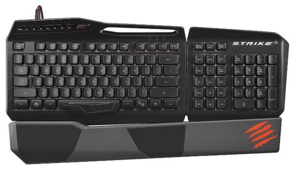 Отзывы Mad Catz S.T.R.I.K.E. 3 Gaming Keyboard Glossy Black USB