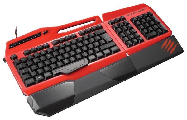 Отзывы Mad Catz S.T.R.I.K.E. 3 Gaming Keyboard Red USB