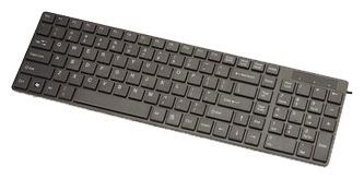 Отзывы Manhattan Slimline Edge Keyboard 177917 Black USB